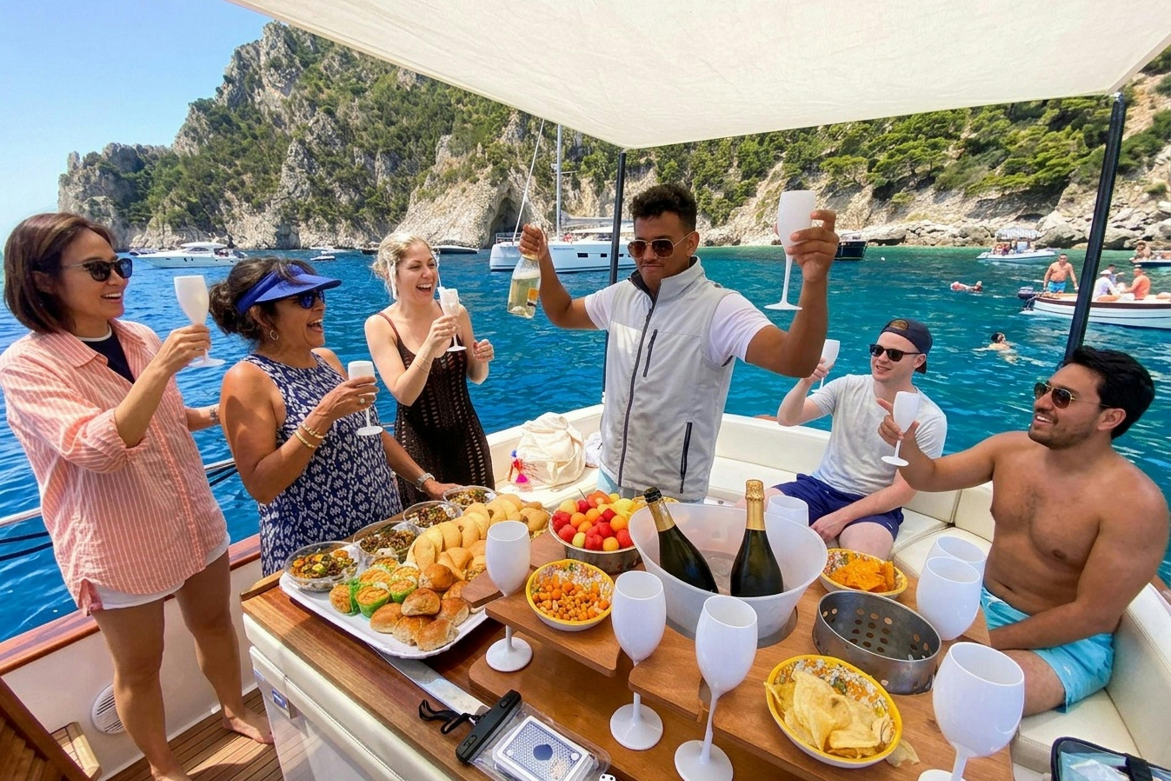 Capri: Tour in barca da Positano + Brunch + Bevande + Snorkeling — 6