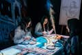 Guests enjoying Seven Paintings immersive dining show
