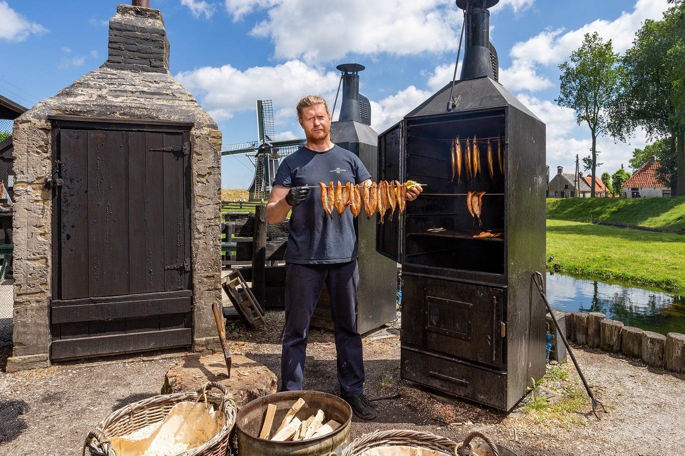 Try some fresh smoked fish