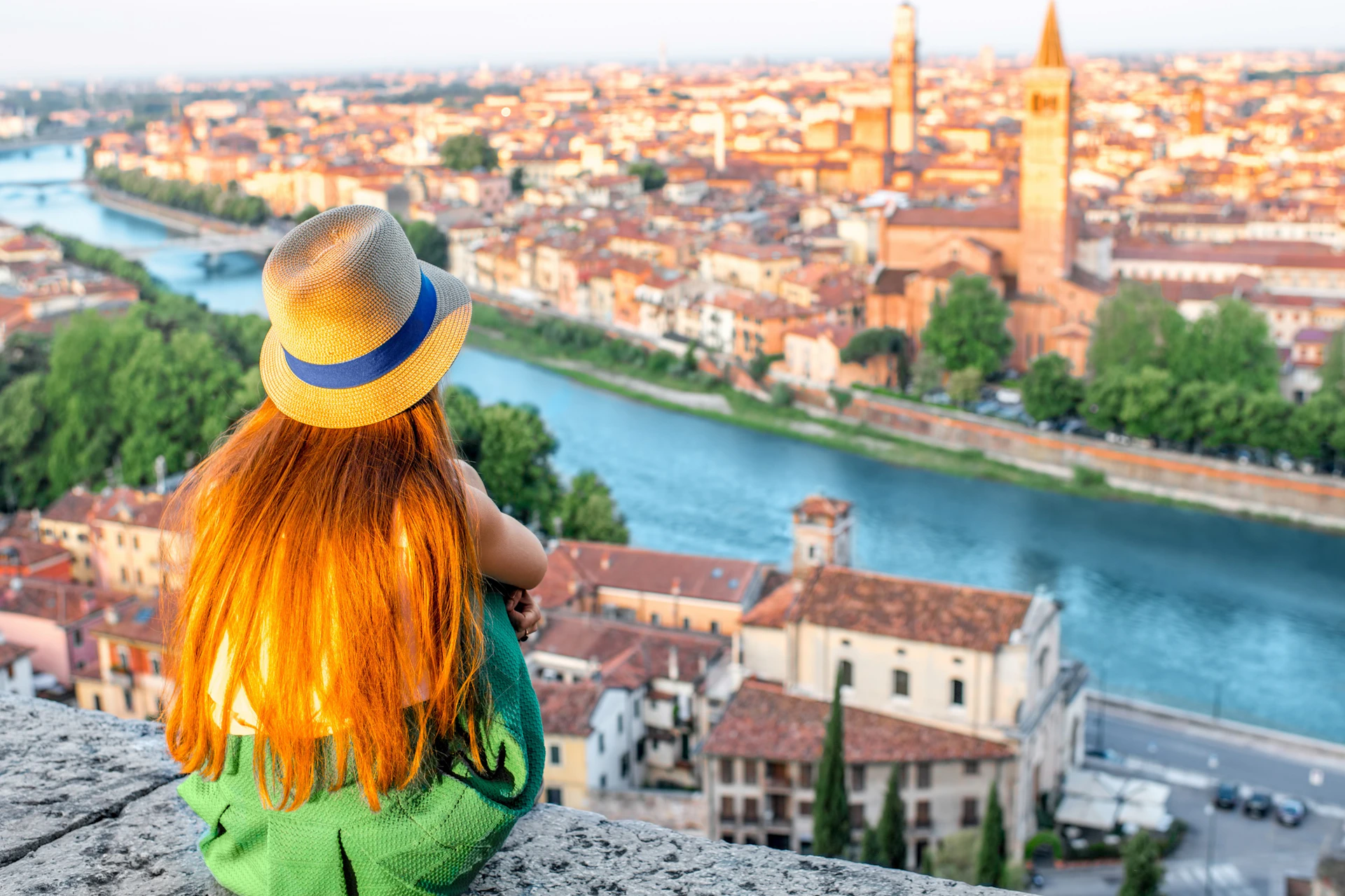 Panoramic view of Verona
