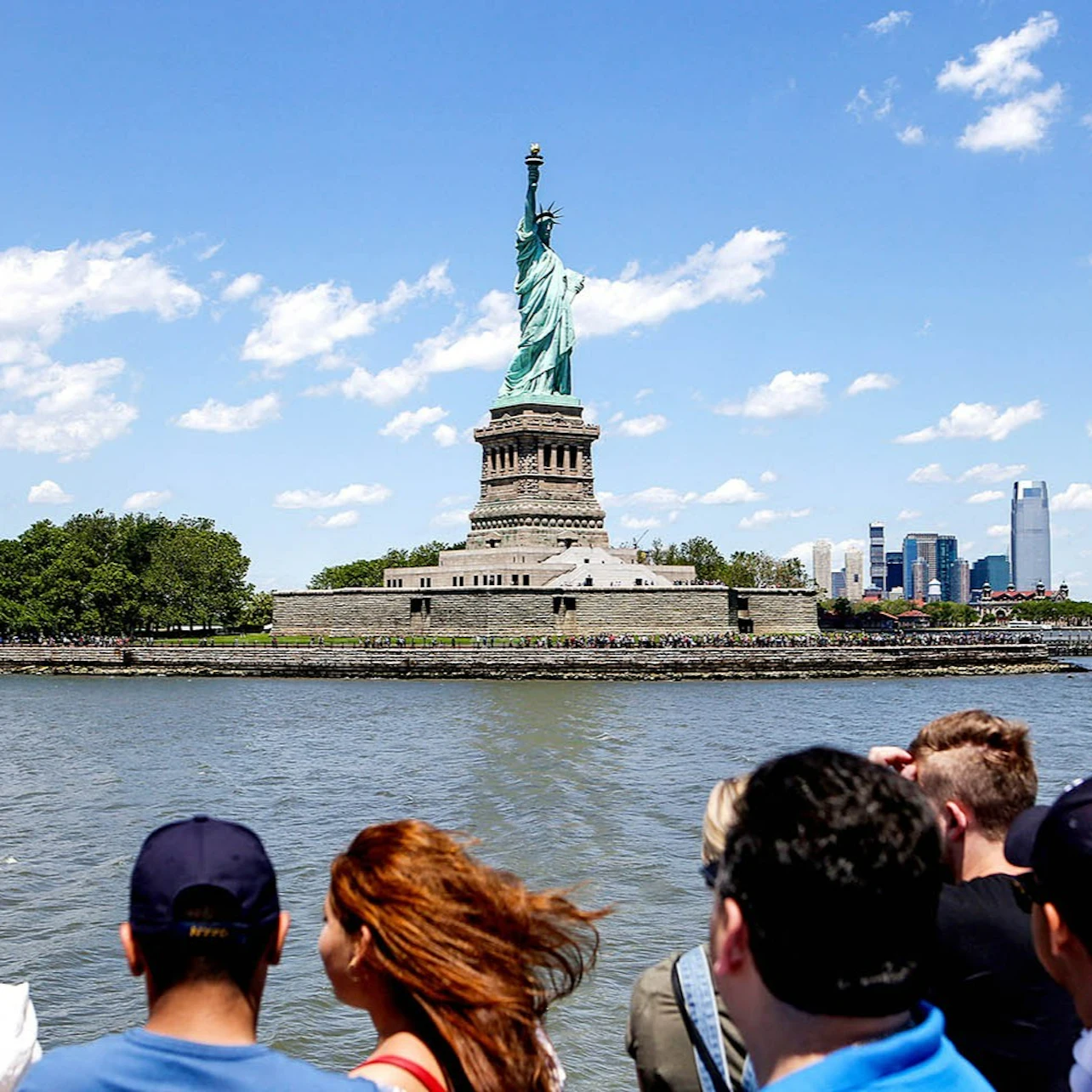 Statue of Liberty dedicated Photo Opportunity. Everyone aboard gets to take this iconic picture