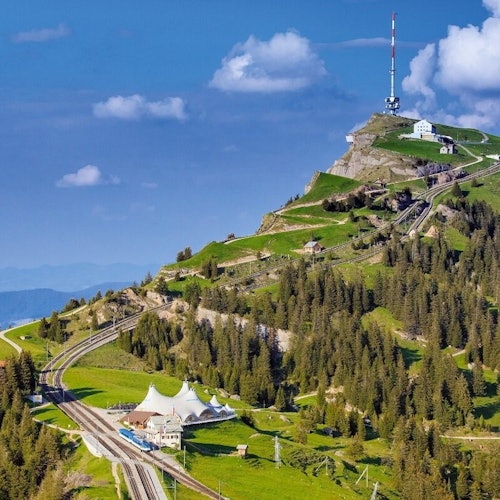 Rigi - Reina de las montañas desde Lucerna