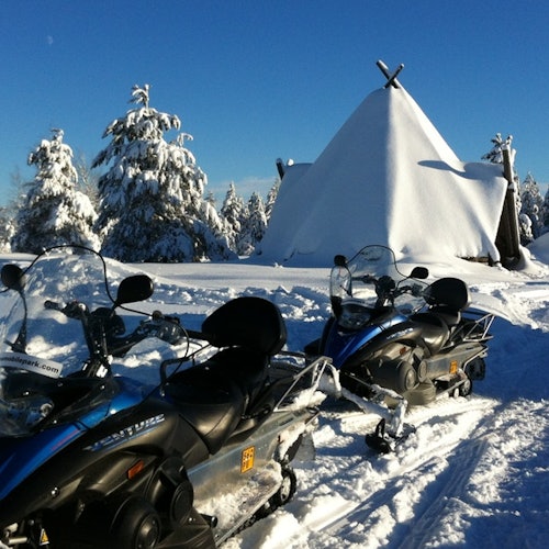 Safari en moto de nieve de 1 hora