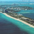Foto aerea di Miami