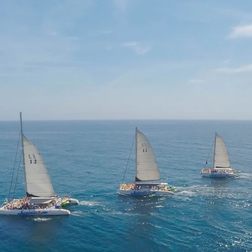 Barcelona: Catamaran Sailing with BBQ - Photo 3