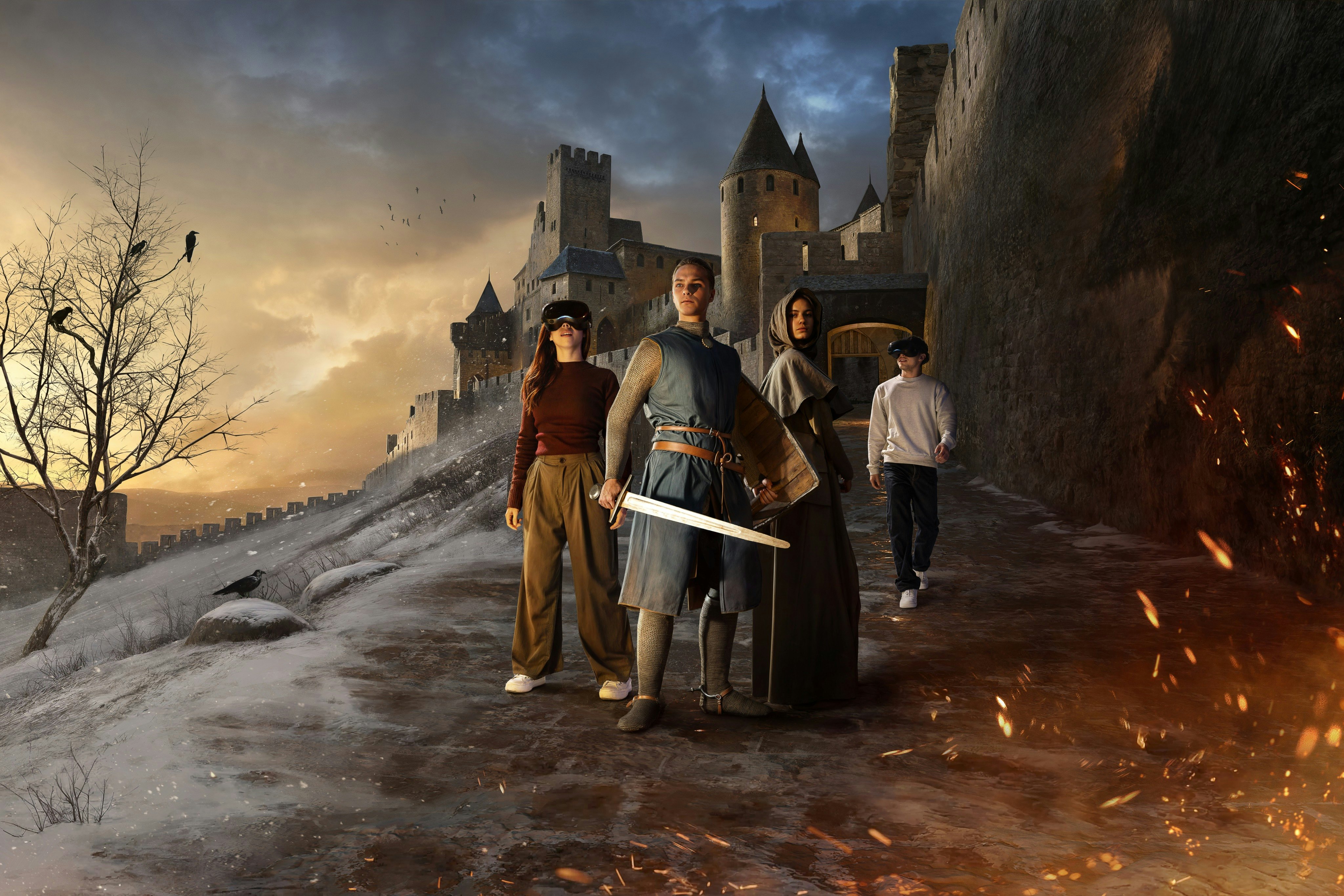 ECLIPSO Lyon: Les Derniers Remparts - Carcassonne 1304`` Experiência VR