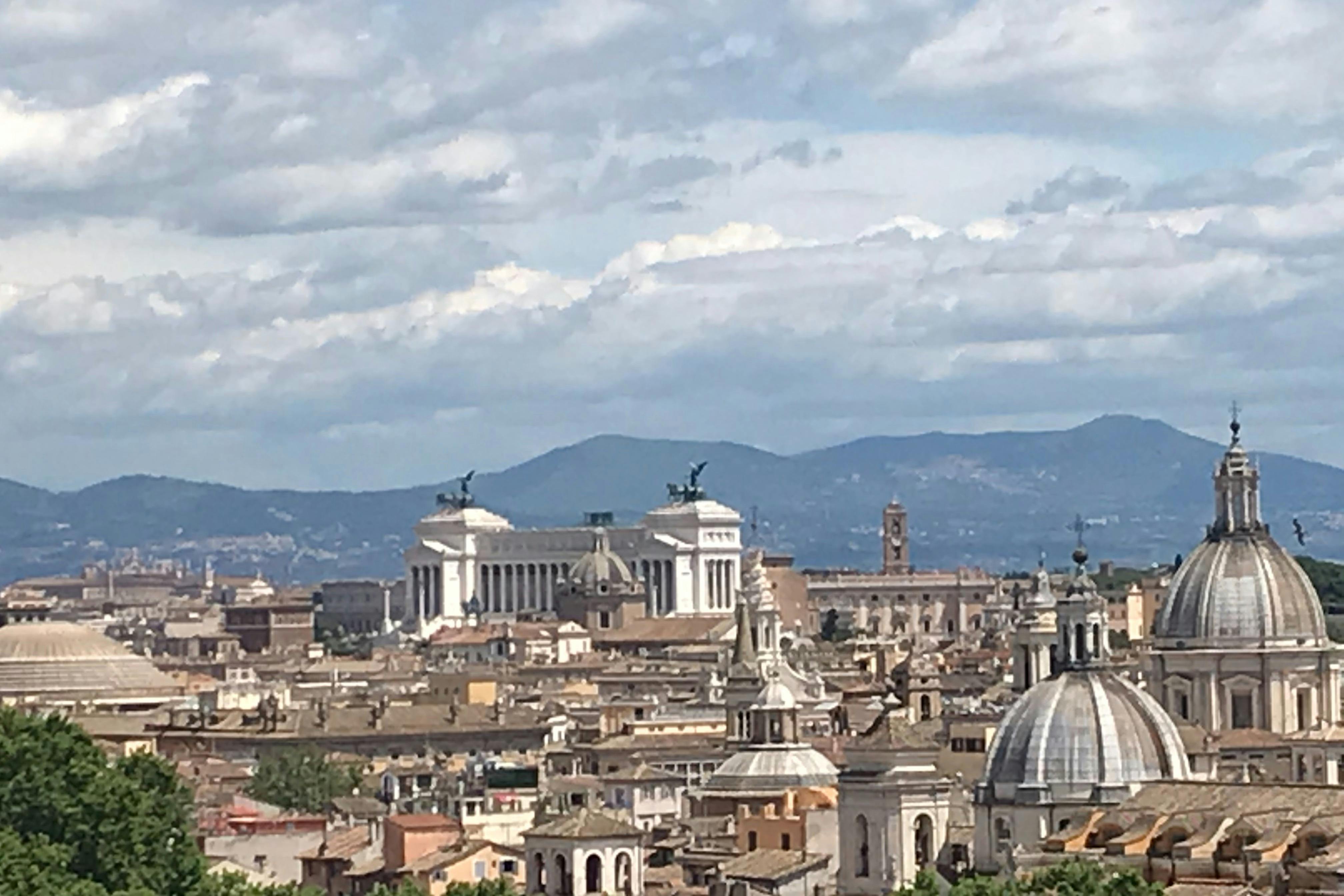 Vista dalla terrazza