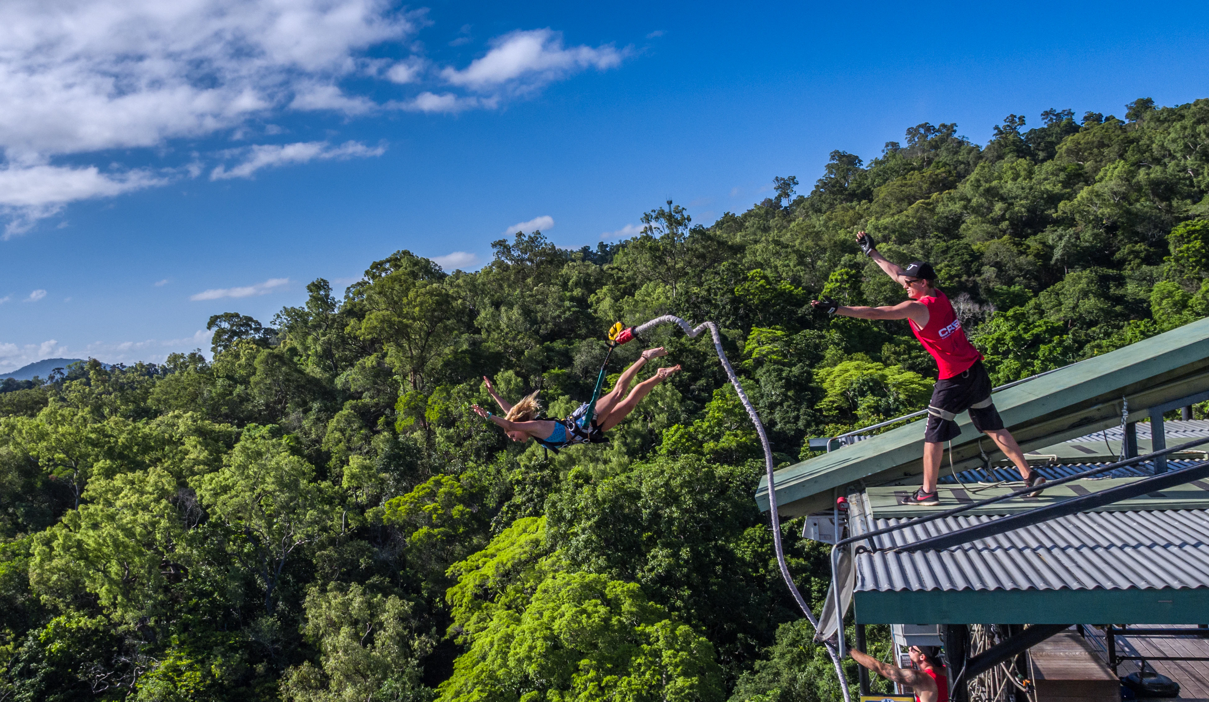 Skypark Cairns by AJ Hackett: Bungy Experience