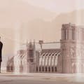 Uchwycenie doświadczenia, architekta i Notre-Dame