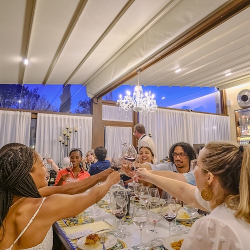 Siena: Cena en Chianti con cata de vinos
