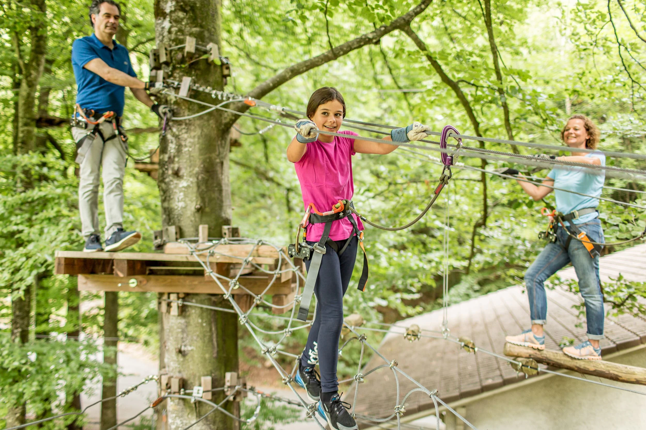 Outdoor Ropes Park: Interlaken