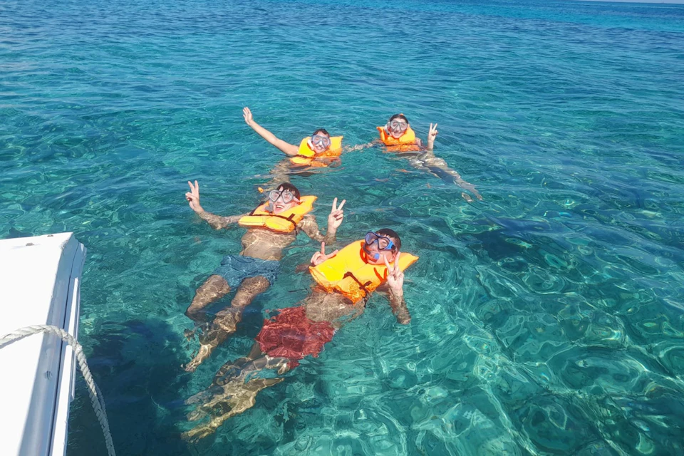 Snorkel with JNC today on our half-day trip to Rose Island.