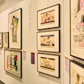 Carteles de Dora Batty en la Galería Global de Carteles del Museo del Transporte de Londres
