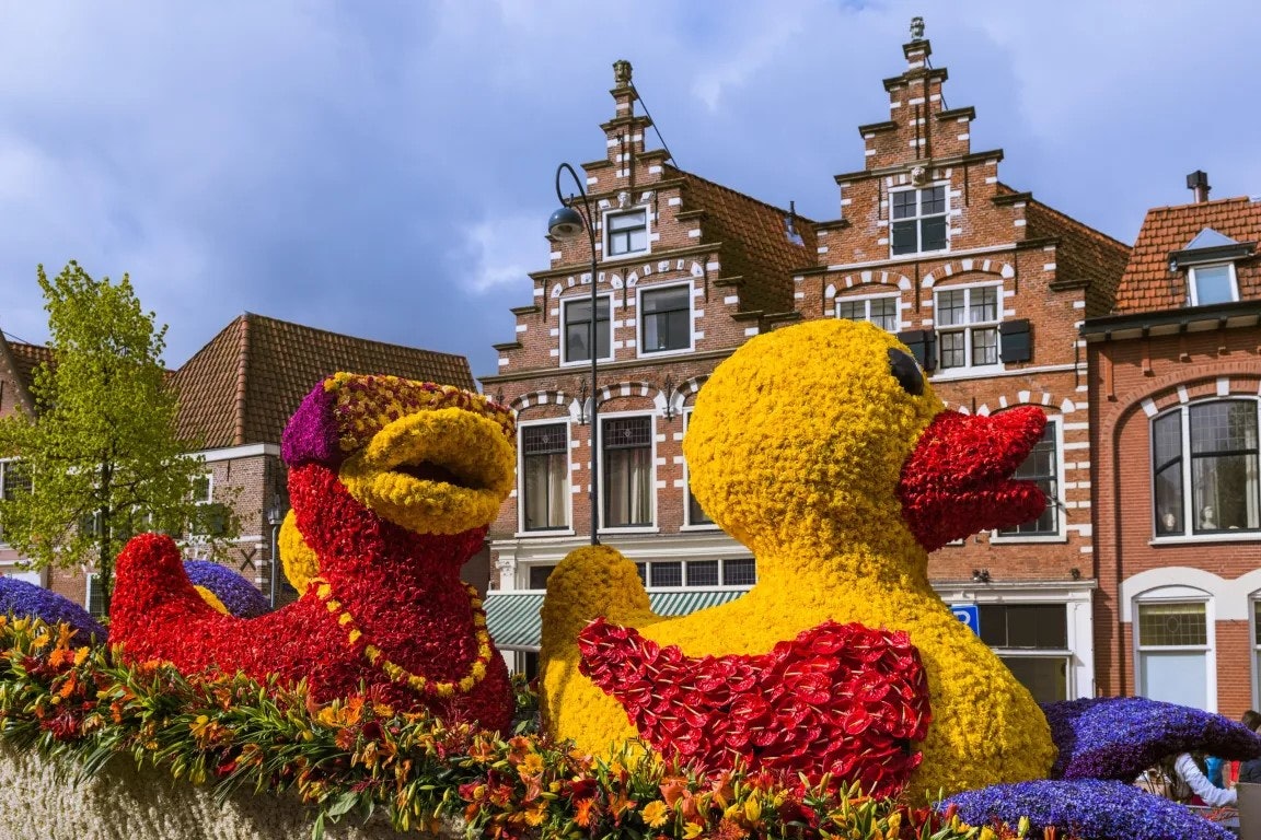 Special Event Dutch Flower Parade 2024, Keukenhof Tulip Festival