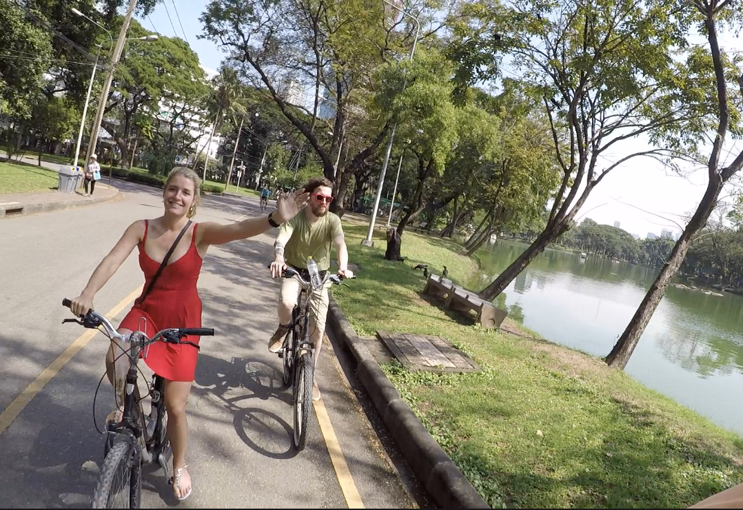 Bangkok City Culture bicycle ride