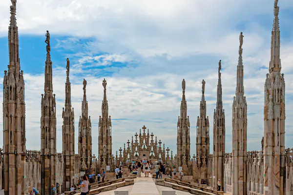 Duomo de Milan : Accès au Toit
