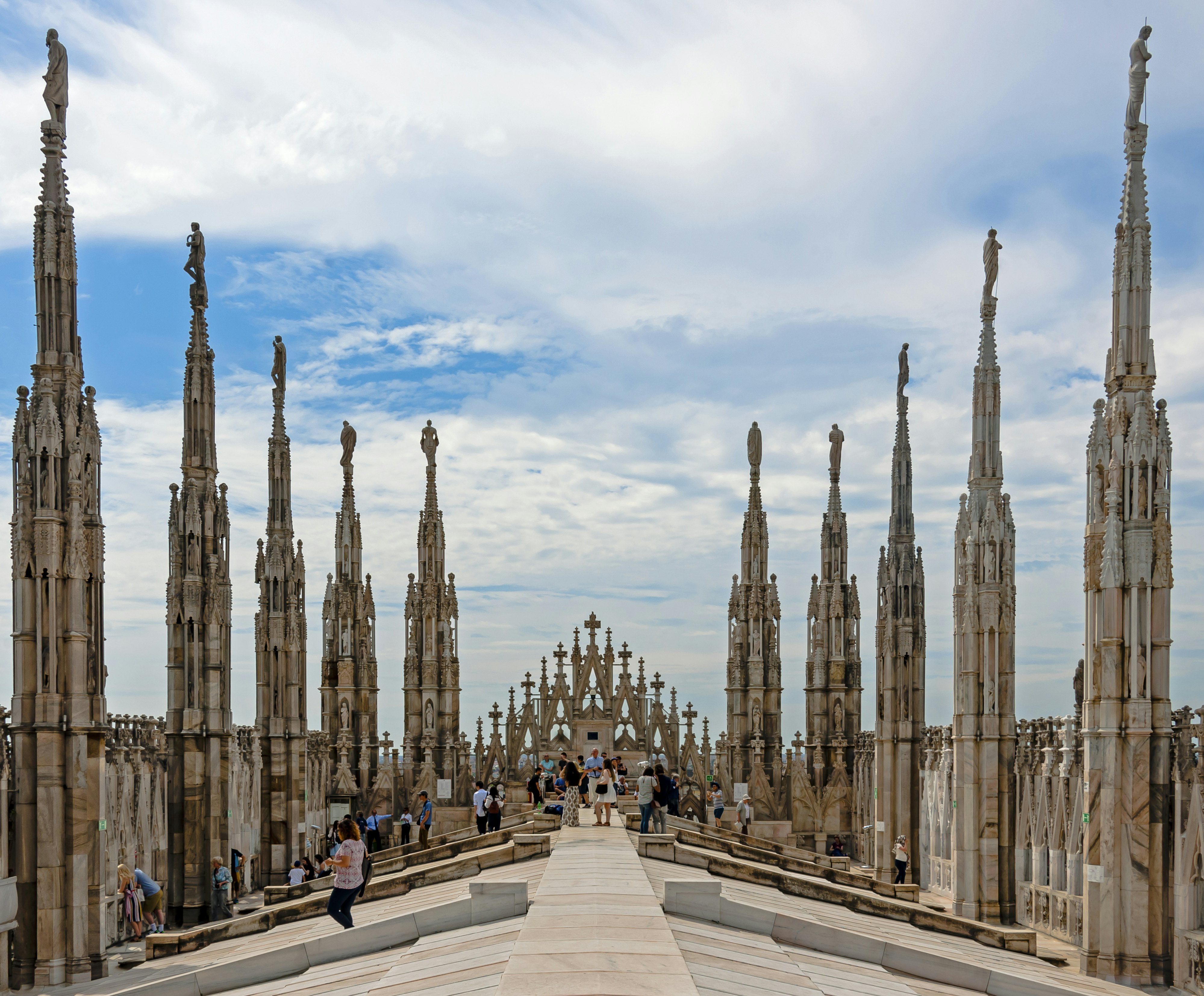 Duomo de Milán: Acceso a las azoteas