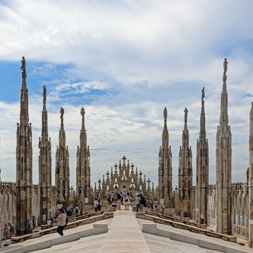 Duomo de Milán: Azotea