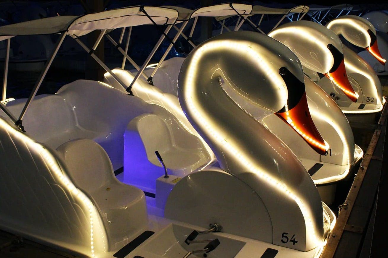 LOĎ RAINBOW LAGOON SWAN BY WHEEL FUN RENTALS