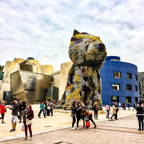 Bilbao y el Museo Guggenheim desde San Sebastián: Sin colas