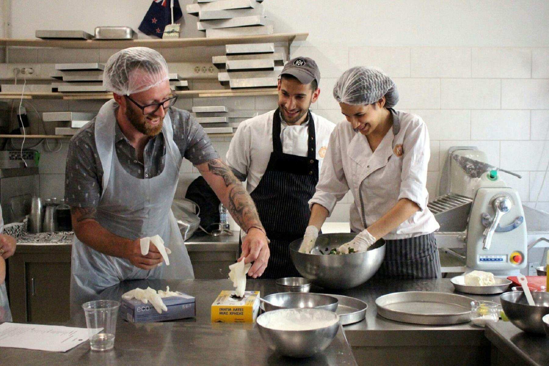 Athens: Cooking Class + 3-Course Dinner