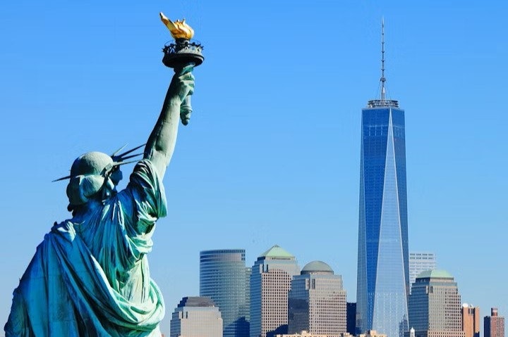 Statue of Liberty 自由の女神 エンパイアステートビル
