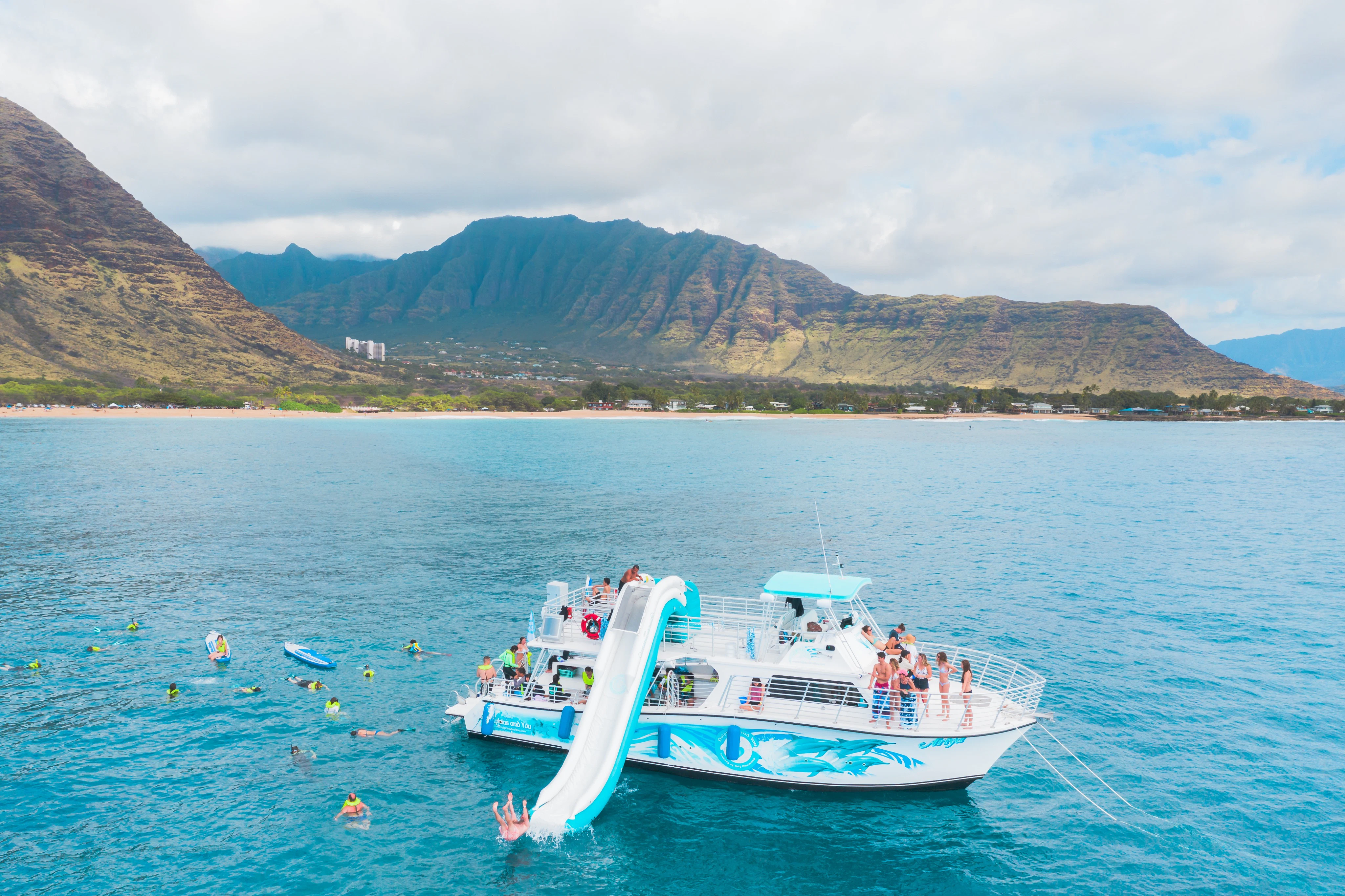 Oahu: Guided Dolphin Watching & Snorkeling Tour + Lunch + Roundtrip Transfer