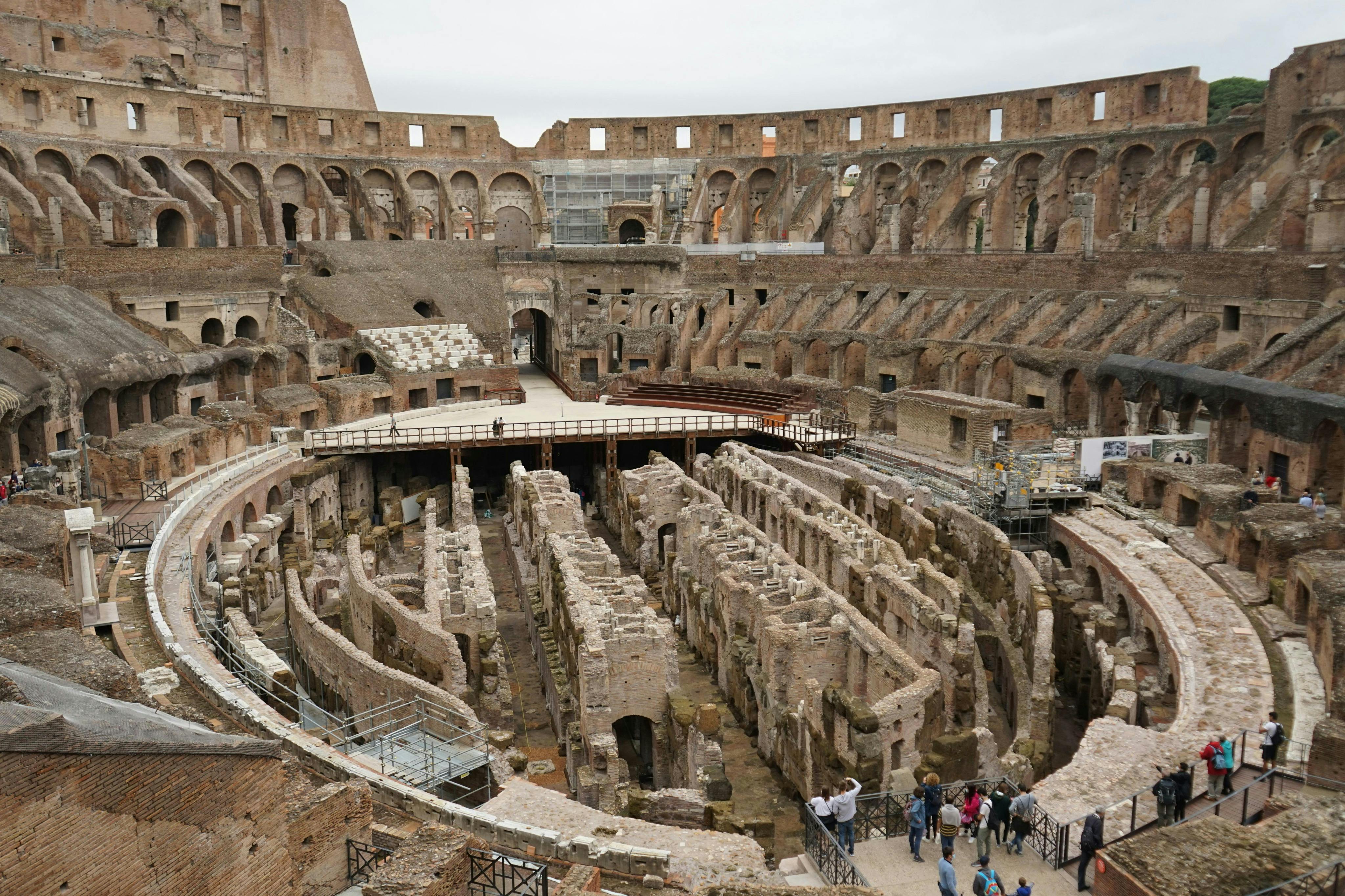 Colosseum Arena Roman Forum Palatine Hill Semi PrivateTour