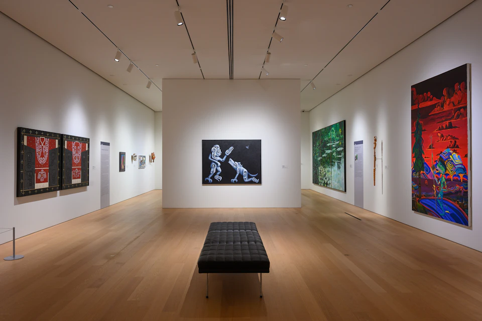 One of the Permanent Collection galleries of BC art.