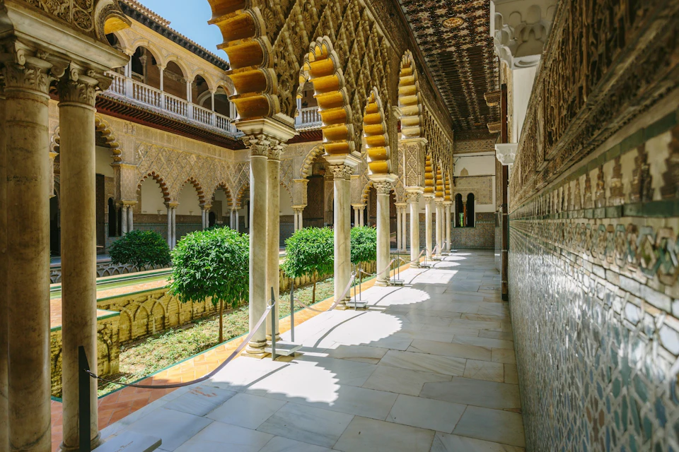 interior patios details