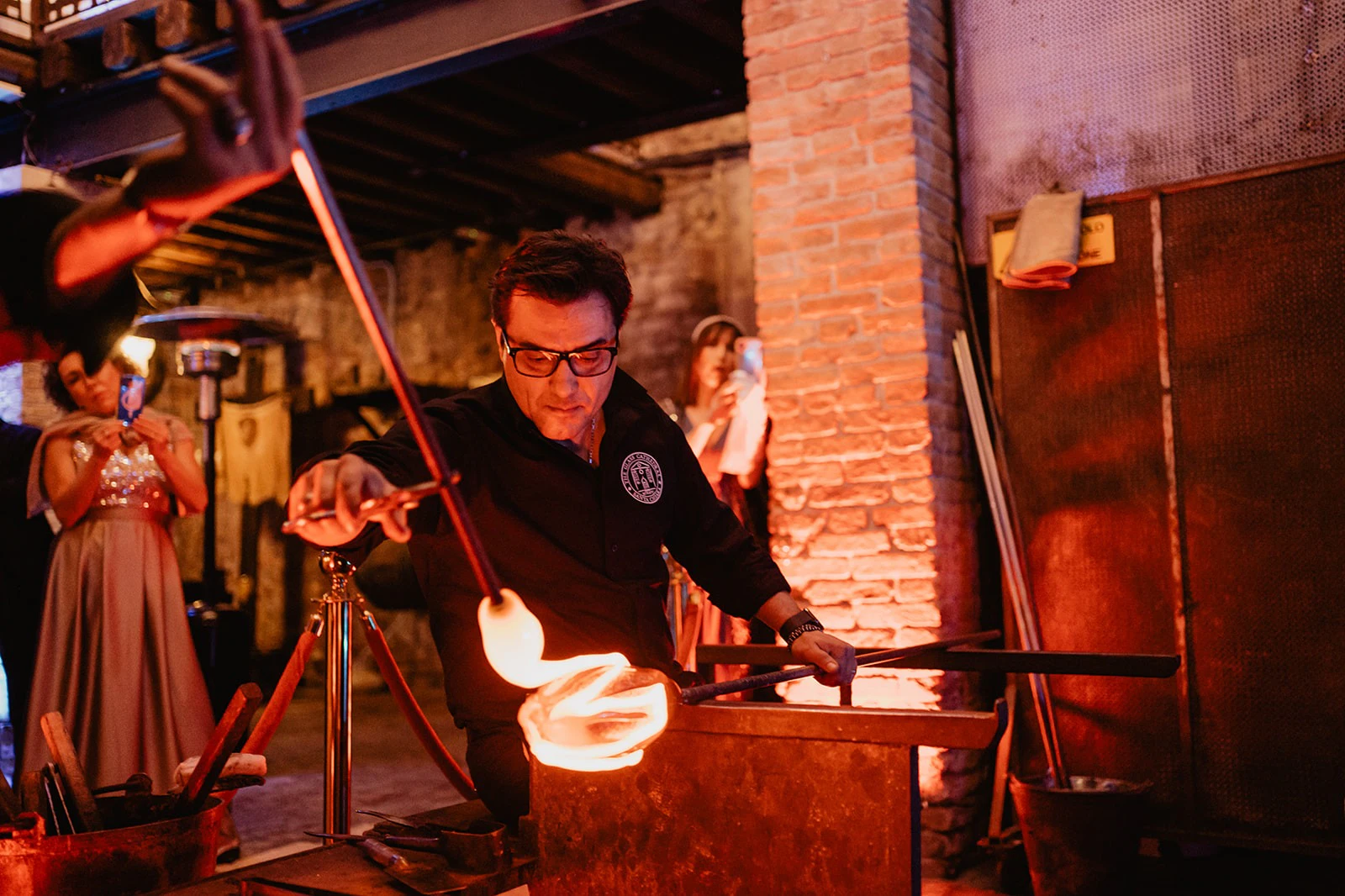 Murano: Glass Blowing Demo at the Glass Cathedral