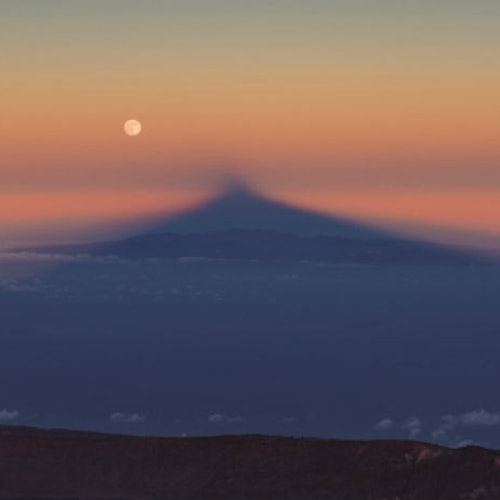 Observación de estrellas en el volcán Teide