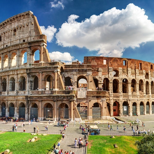 Coliseo, Foro Romano, Colina Palatina y Prisión Mamertina