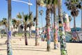Umění a palmy na Venice Beach