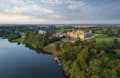 Blick auf Blenheim Palace und die Parklandschaft