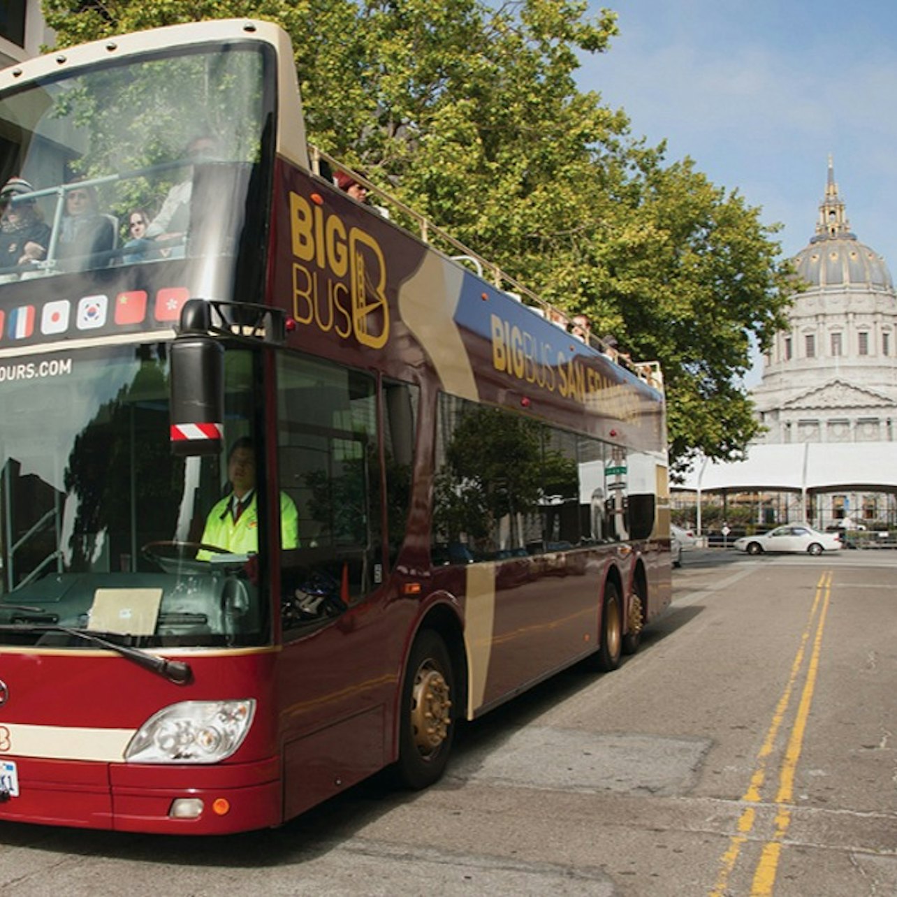 Big Bus San Francisco: Tour en bus turístico - Alojamientos en San Francisco