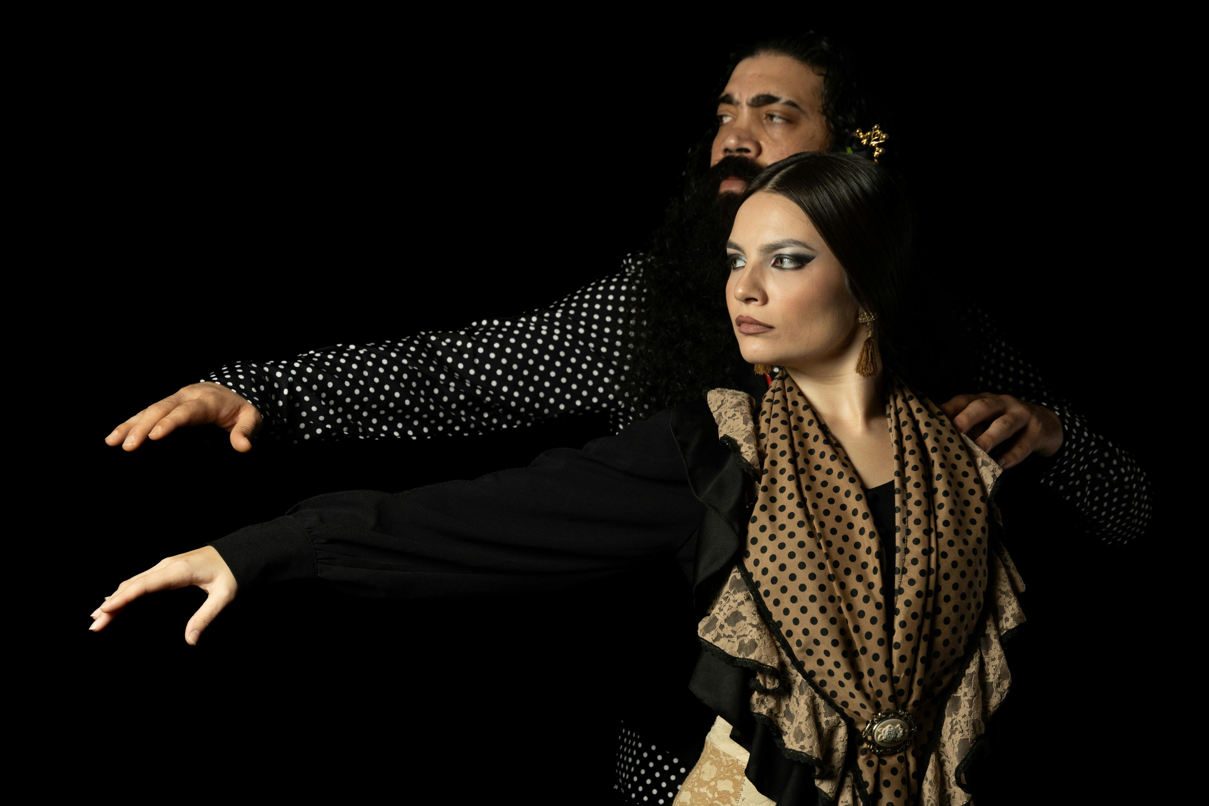 经典弗拉门戈舞者