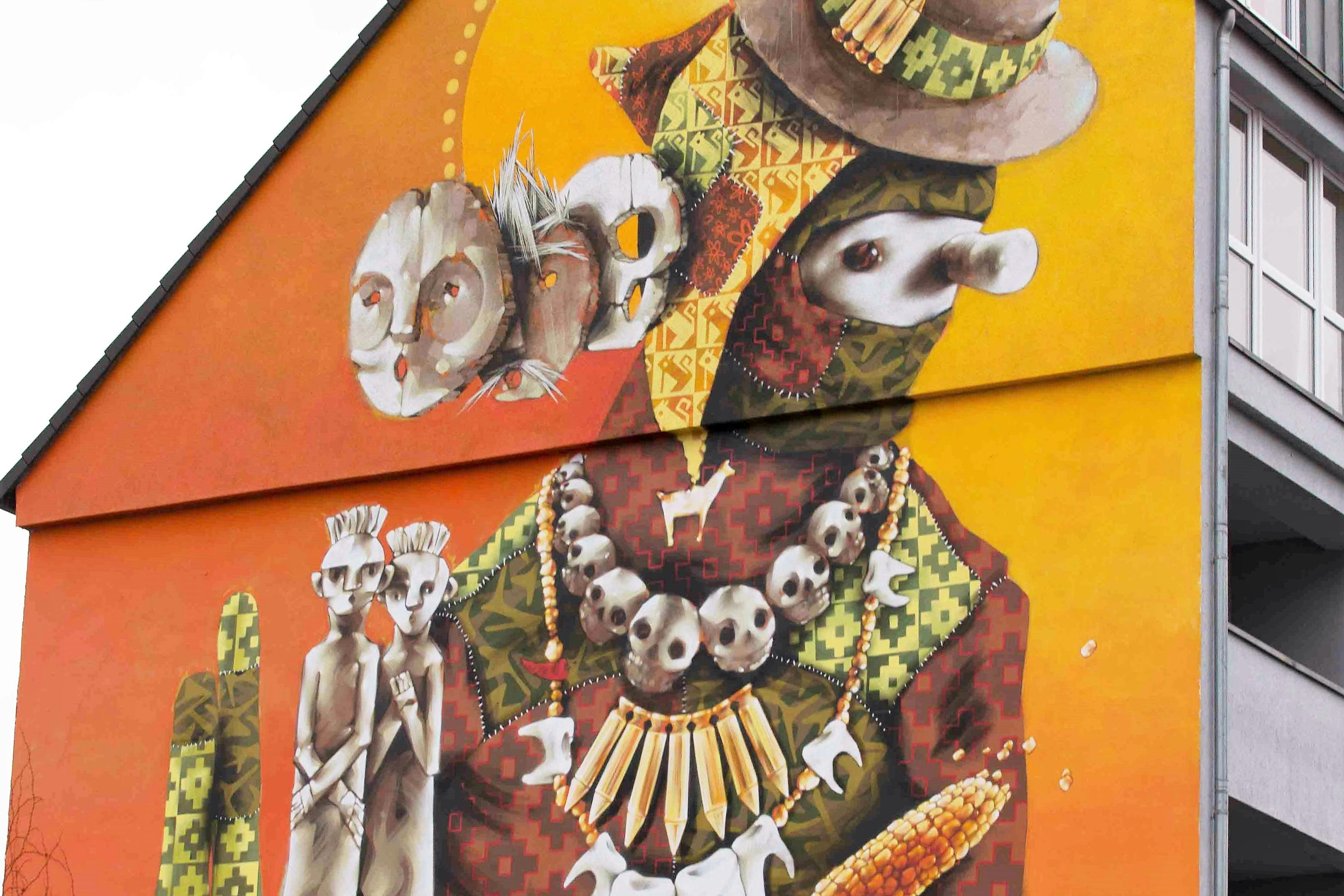 Grote muurschilderingen van Ehrenfeld