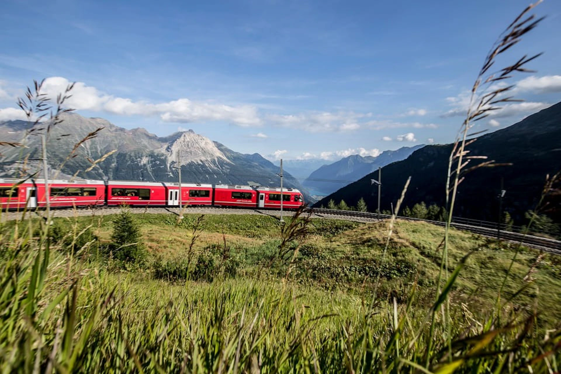 Bernina regional train