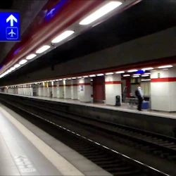 Train from Zaventem Airport to Brussels 2