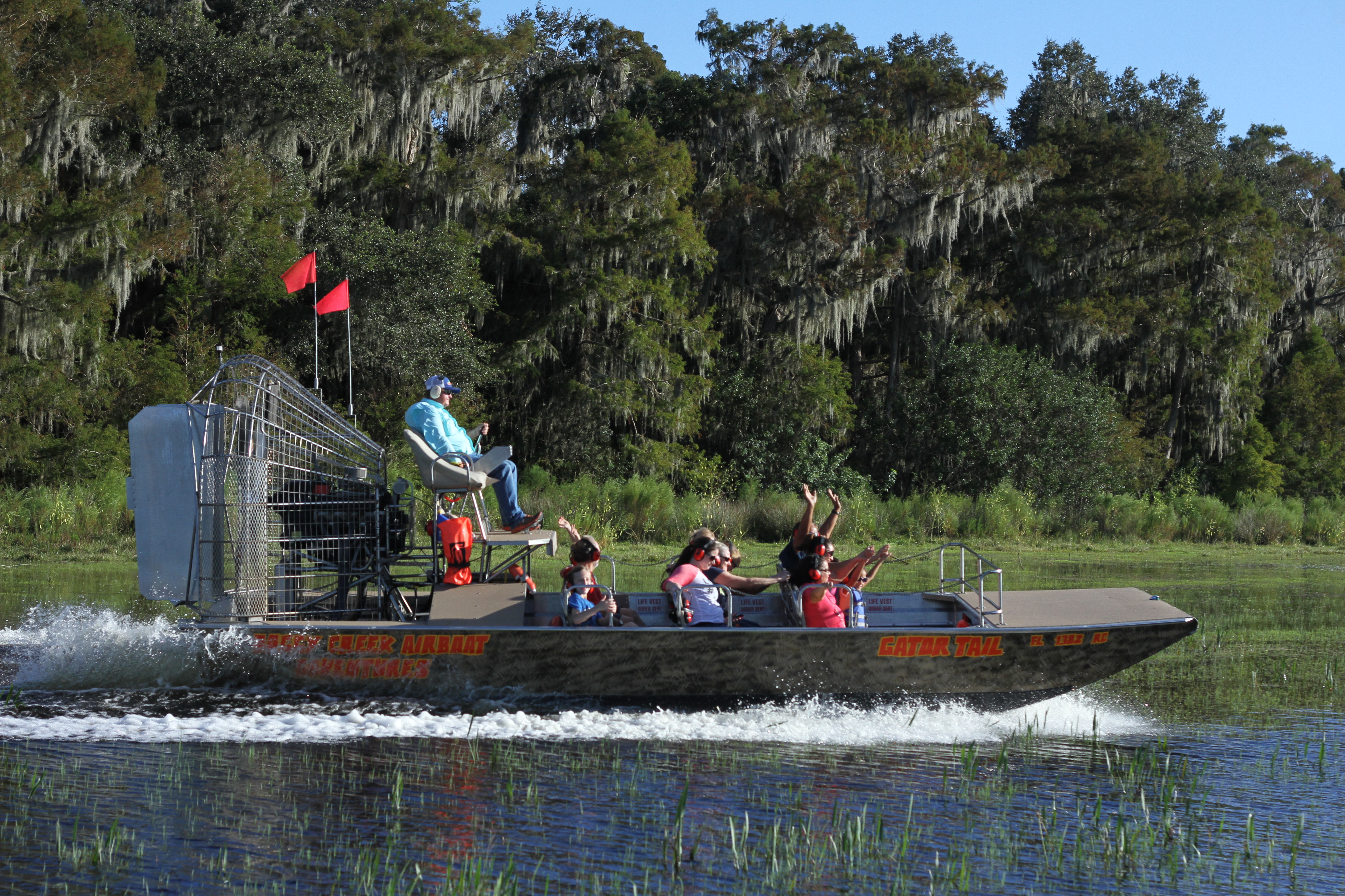 1-Hour Boggy Creek Airboat Tour at Southport Park