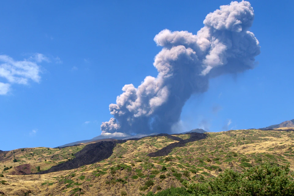 Eruptive activity