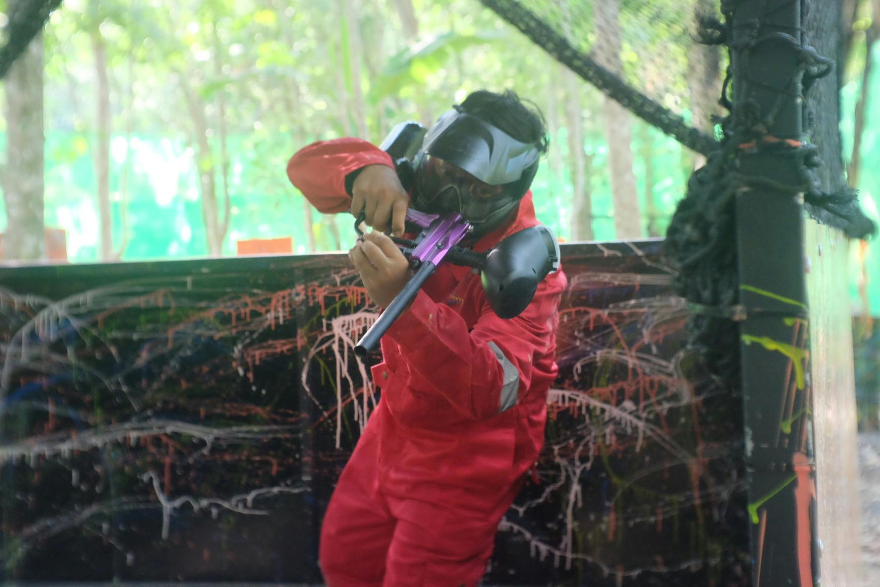Paintball activity 