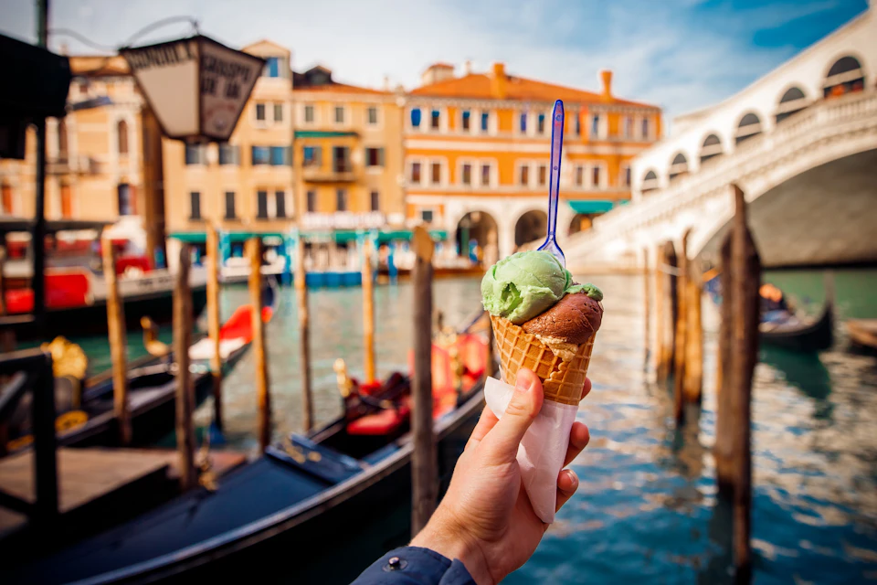 Gelato in Venice