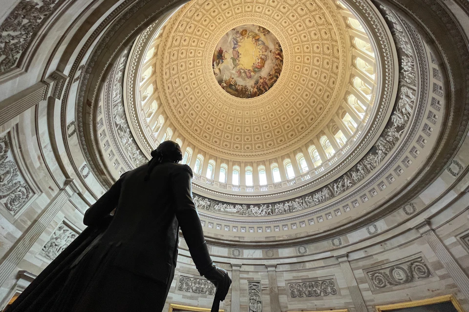 Inside the Capitol Rotunda