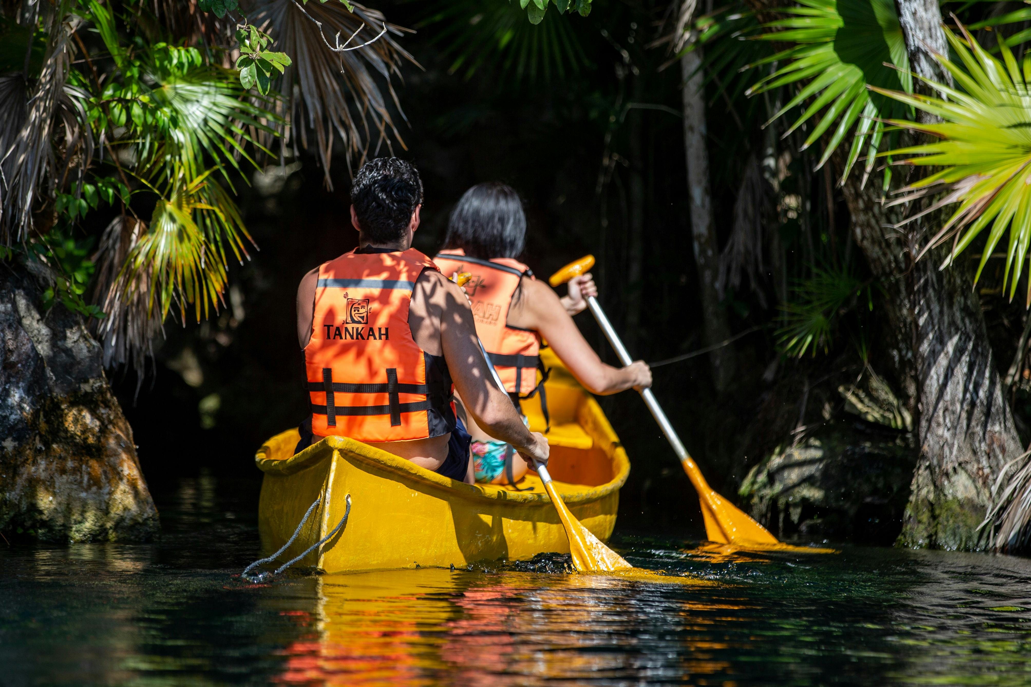 Kayak en cenote