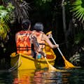 Kayak en un cenote