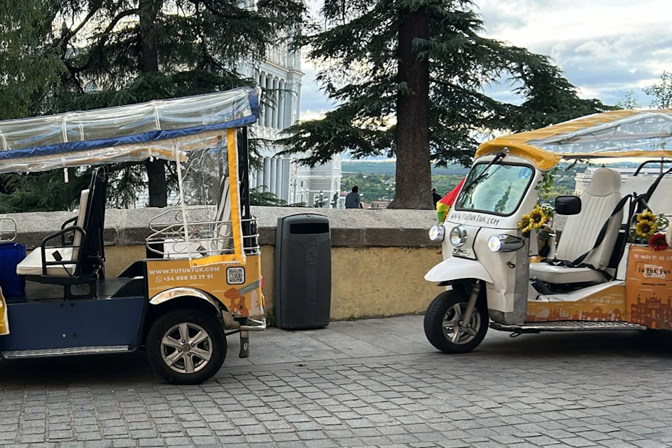 Our tuktuks
