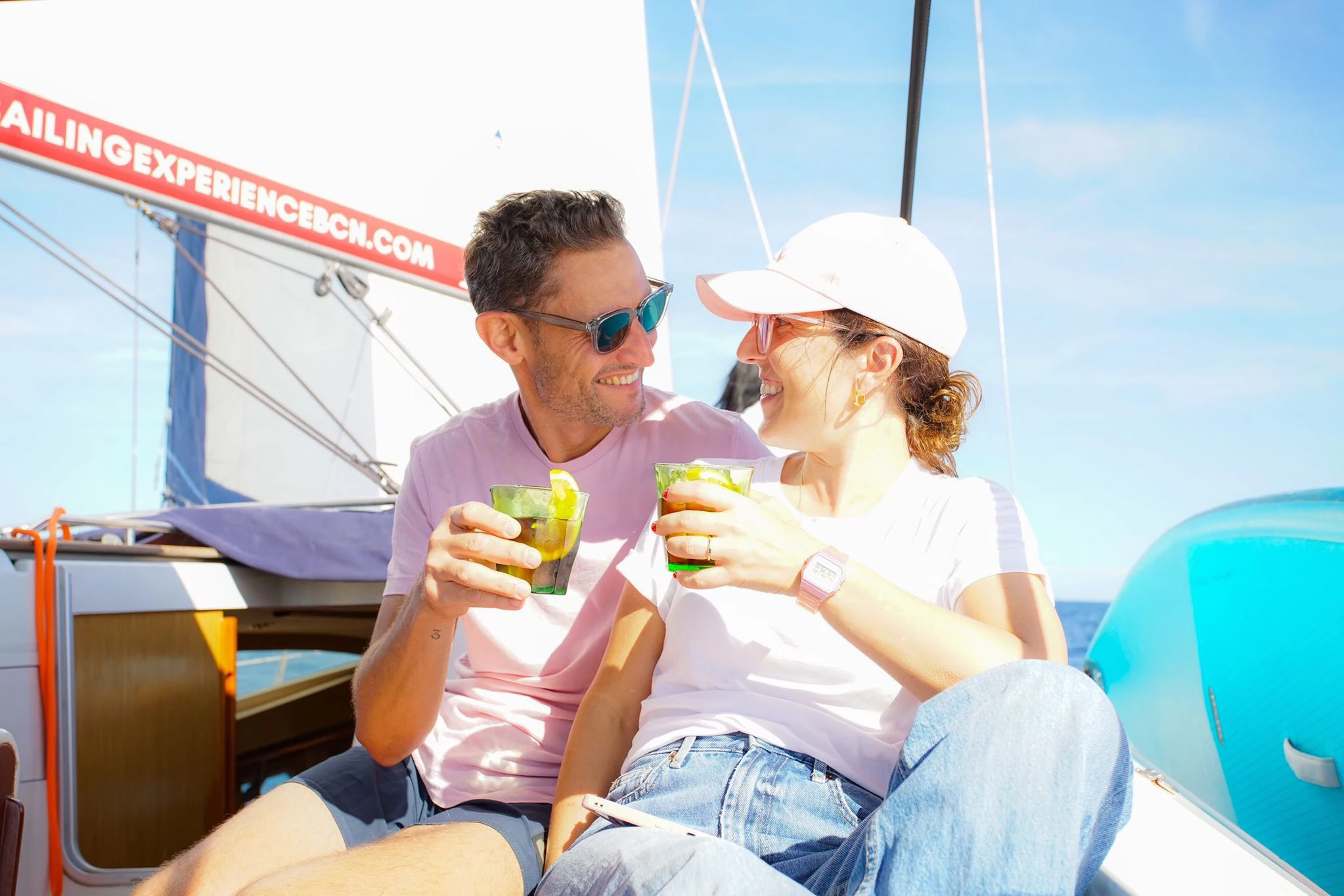 Barcelona: Daytime Sailing with Drinks and Snacks