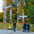 Totem Poles in Stanley Park